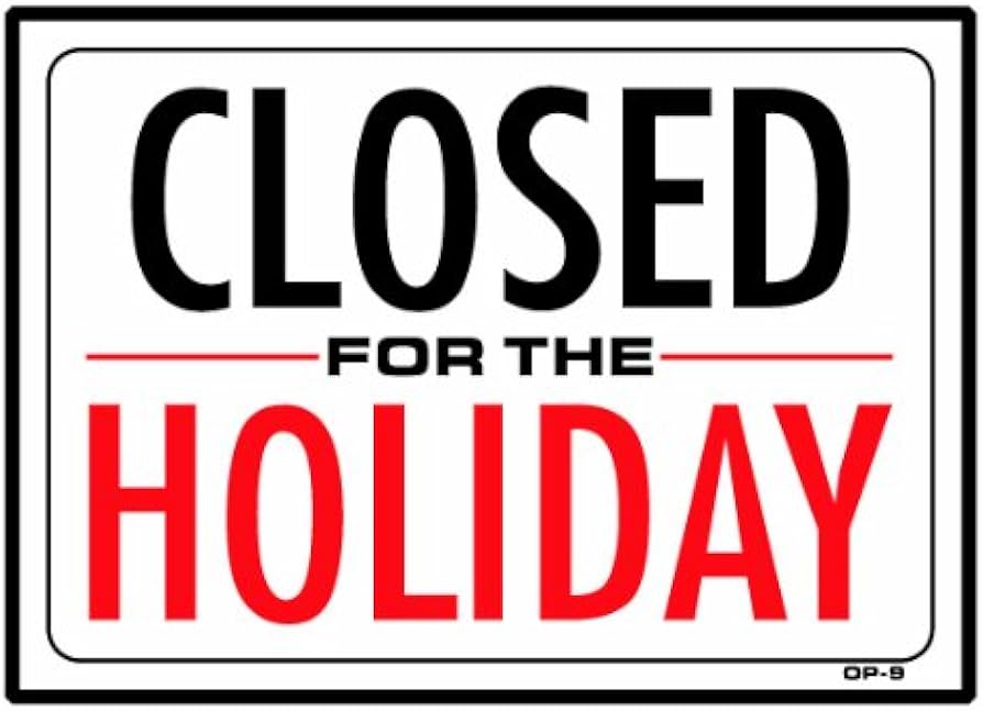 HolidayClosure